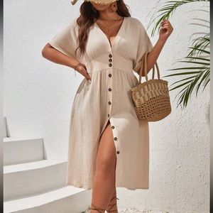 New SHEIN frenchy women’s batwing sleeve dress